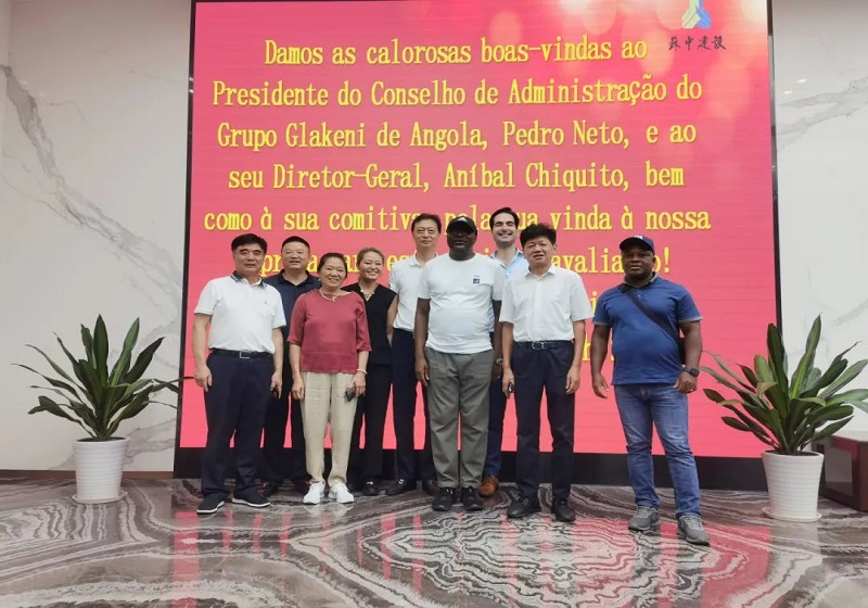 Pedro Neto, Chairman of the Gorani Group of the Republic of Angola, and his delegation visited the Sino Soviet Group for cooperation negotiations